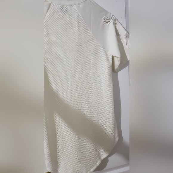 Sabo Skirt white mesh dress - Picture 5 of 5